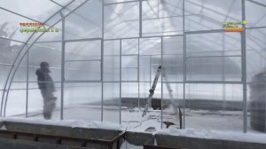 ТЕПЛИЦА «ФЕРМЕРСКАЯ 8М». КАПЛЕВИДНАЯ ЗИМНЯЯ и ЛЕТНЯЯ ТЕПЛИЦА С АВТОМАТИЧЕСКИМ ПРОВЕТРИВАНИЕМ.