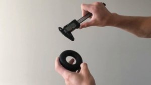 Чёрный Бублик Резрусс 50 кг. Кистевой эспандер Резрусс.