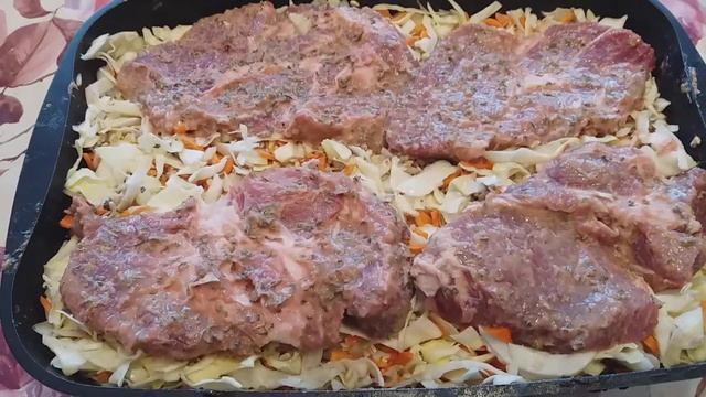 Вкуснейшая перловая каша с мясом в духовке/Видео № 312