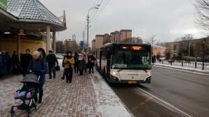 Автобус ЛиАЗ-5292.22 (2-2-2) КЕ 465 50 остановка Горсовет (Дмитров) 6.01.2020