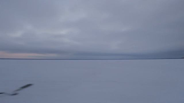 Зимняя рыбалка. Лекшмозеро.