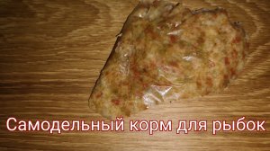 Самодельный корм для аквариумных рыбок