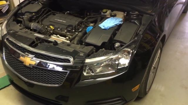 Chevy Cruze transmission fluid change 2008-2016 1.4L Turbo смотреть онлайн