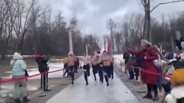 Видео с брутального забега смотреть онлайн