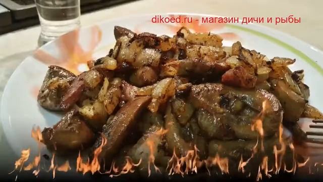 Рецепты из косули - как приготовить косули пошаговый рецепт - Почки косули по-русски со сметаной