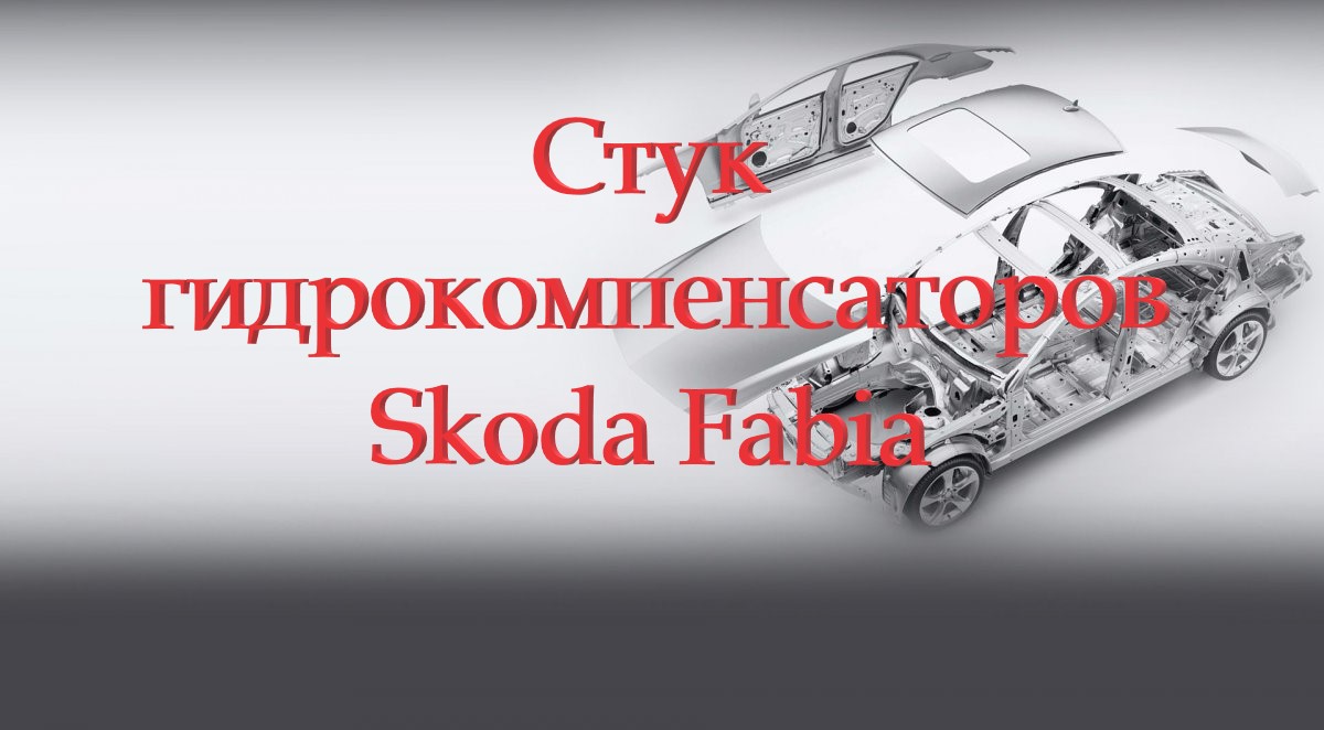 Стук гидрокомпенсаторов. Шкода Фабиа.