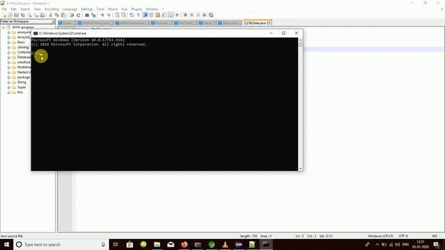 How to compile and run java code & open .class file using cmd
