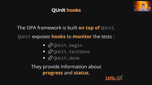 A different approach to UI5 tests execution