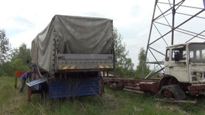 Разбор на запчасти грузовика "Мидлайнер". Без колес и кузова.