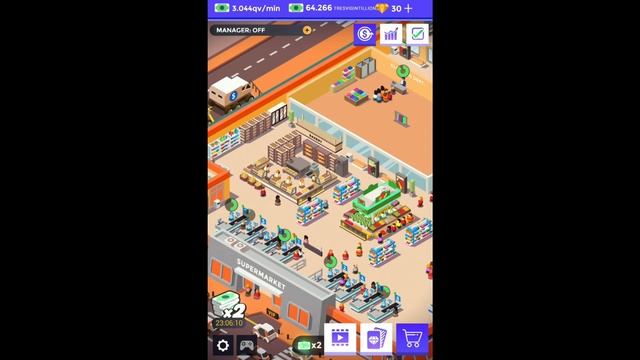 Idle Supermarket Tycoon - Tiny Shop Game (OPENING MARS) Walkthrough Part 11 смотреть онлайн