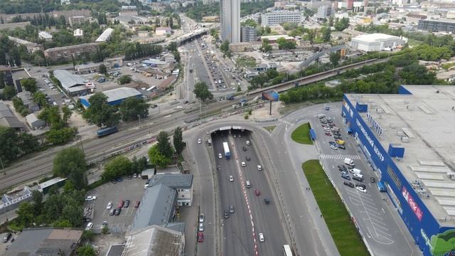 Капремонт проспекта Степана Бандеры.Киев.Ко Дню Киева-без заторов! смотреть онлайн
