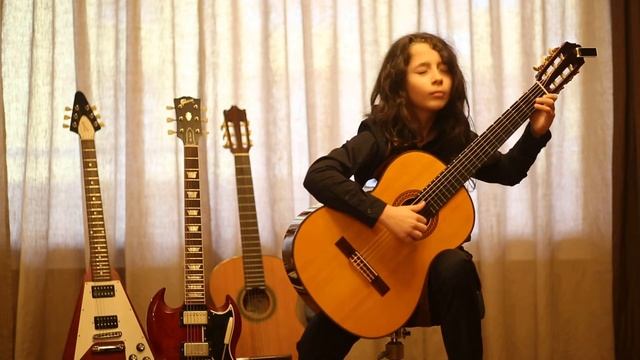 Matteo Carcassi, Waltz, Samuel Solomon, 8 years old смотреть онлайн
