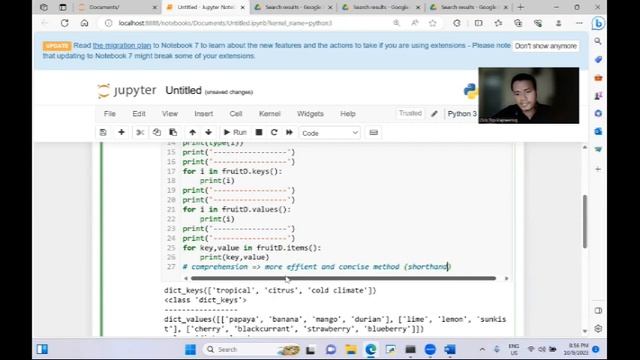 Python Programming Essentials Myanmar (27): How to Unpack a Dictionary