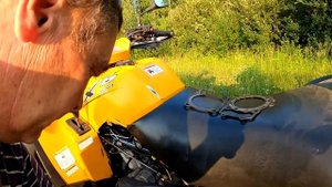 ЦФ МОТО Х6 . Забираем квадрик после ремонта из сервиса .mp4