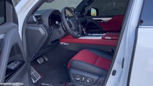 2022 Lexus LX 600 F Sport: Ultra White (Walk Around)