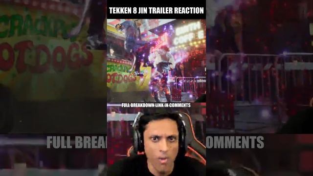 Jin Kazama Tekken 8 Trailer Reaction!!