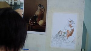 МАСТЕР КЛАСС ПО АКВАРЕЛИ ПО СУХОМУ  1 ЧАСТЬ