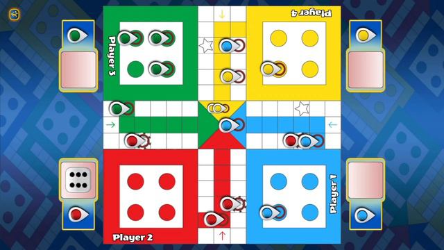 Ludo game in 4 players || Ludo games || Ludo King Game || Ludo gameplay || Ludo Game On || #Ep.453