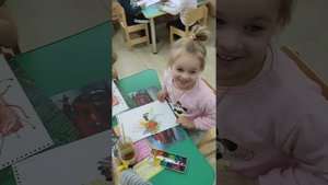 НОД  рисование красками «Осеннее дерево» в средней группе №5 «Почемучки», 2020 год