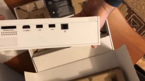 Распаковка Xbox series S, первый и пока единственный x-box в моём питомнике консолей.