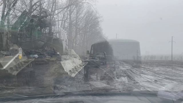 Наша поездка в зону СВО с грузом для наших пацанов, воюющих там.