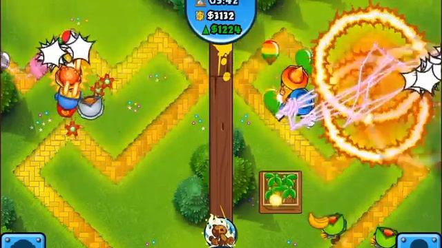 Replay from Bloons TD Battles!