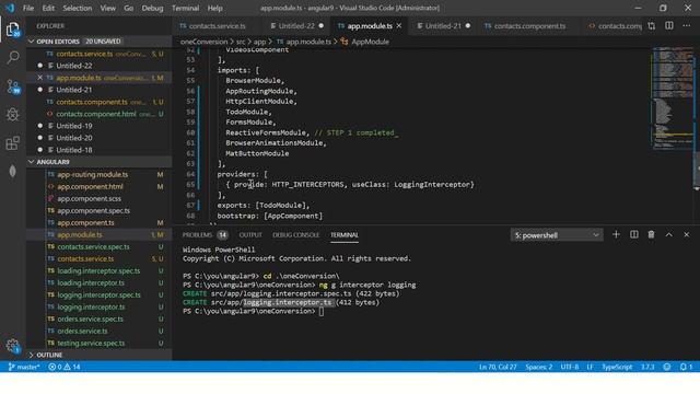 Angular 9 Tutorial For Beginners #66 - HTTP Interceptors