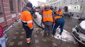 Выбирал, кого таранить. ДТП с Кадиллаком на К. Маркса