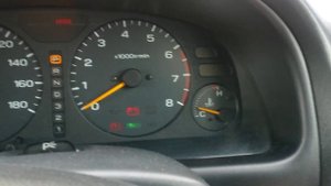 После нажатия на акселератор