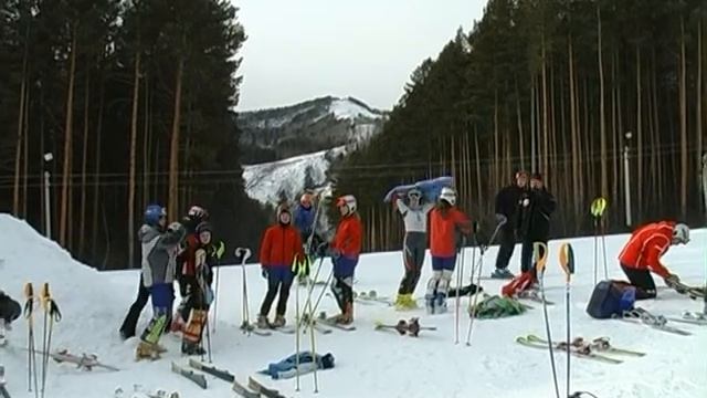 Зимний отдых в Алтайском крае часть 1