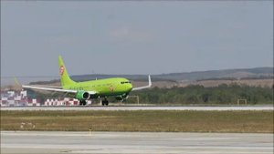 Посадки самолетов в аэропорту г. Минеральные воды