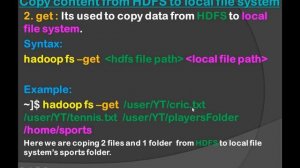 How to copy content from HDFS to LFS || Hadoop HDFS Commands Part 6