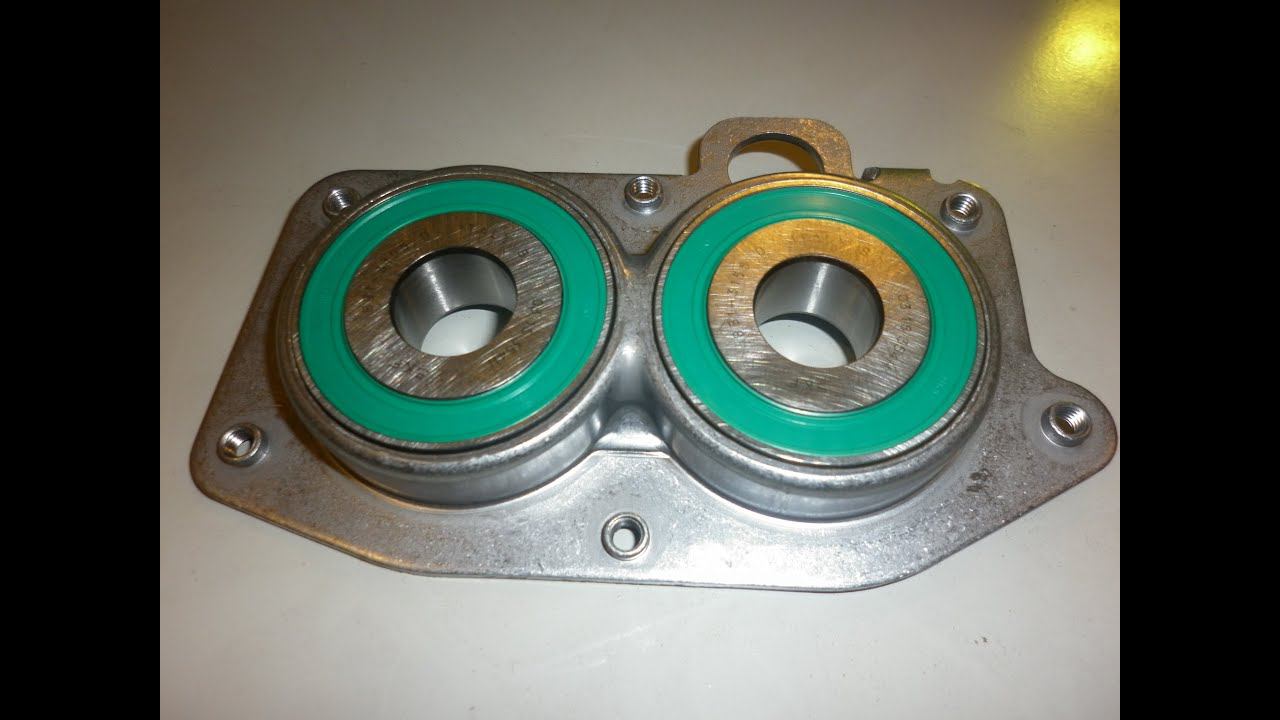 Снятие подшипника кронштейна (02T 311 206) ведомого вала #AUDI #SEAT #SKODA #VOLKSWAGEN, #FVH, #JHT
