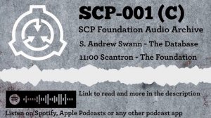 SCP-001 Part C: The Database, The Foundation | SCP Reading