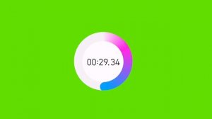 16 | ФУТАЖ СЕКУНДОМЕРА | СЕКУНДОМЕР НА ЗЕЛЁНОМ ФОНЕ | СЕКУНДОМЕР | ФУТАЖ