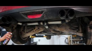ГОНОЧНЫЙ ВЫХЛОП НА MAZDA 3