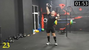 Тест на мужскую силу после 40 лет с гирей 40 кг