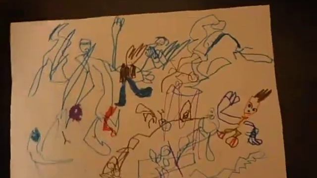 Бен 10 детский рисунок