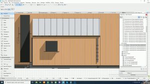 Архикад 22 фальцевые стены без плагина