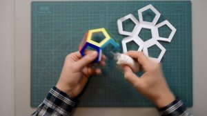 How to make dodecahedron, Как сделать додекаэдр