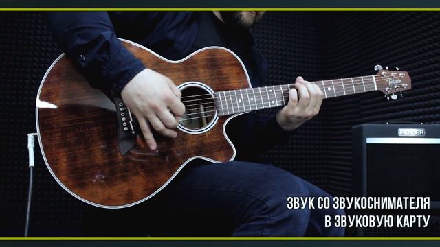 Электроакустическая гитара TAKAMINE EF261S AN