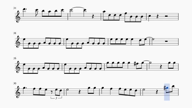 Песня о колоколах (Бьют часы на старой башне). Е.Крылатов -Ю.Энтин. Для альт саксофона смотреть онлайн