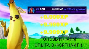 имбовый фарм опыта в FORTNITE