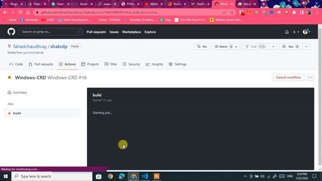How To create a Window VPS (independent RDP) on Github? (Step by Step)