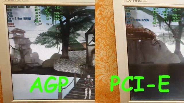 Nvidia Geforce 6600: PCI-E vs AGP смотреть онлайн