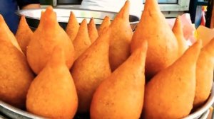 Сирия Уличная Еда - Мясной Паштет из Баранины с Дробленой Пшеницей Жаренная и Хрустящая"Киббе"