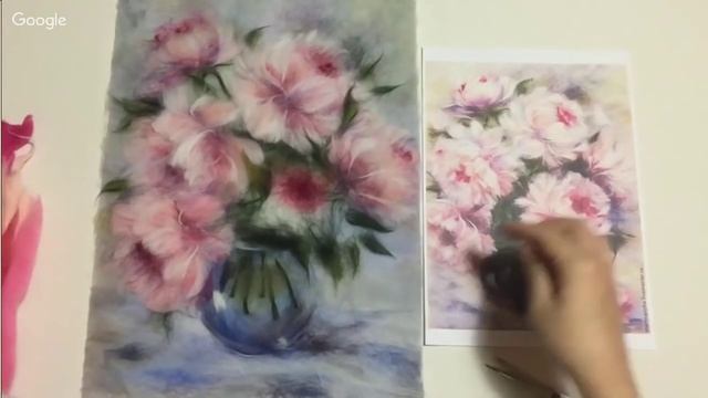 Рисование шерстью мастер класс. Марина Аскерова