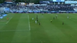 Lo tuvo Pérez Godoy. Quilmes 0 - Olimpo 0. Liguilla Pre Sudamericana 2015. FPT.