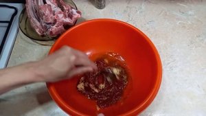 Острые свиные ребрышки по мексикански