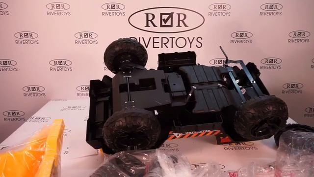 Сборка детского электромобиля RiverToys Т090ТТ смотреть онлайн